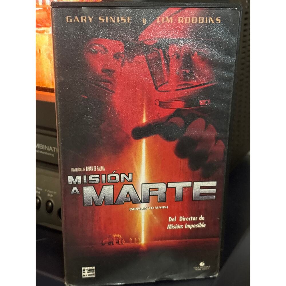 Misión A Marte (mission to Mars) Spanish dub VHS Y2K blockbuster